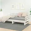 Image de vidaXL Lit coulissant sans matelas blanc 2x(90x190) cm820353
