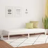 Image de vidaXL Lit de jour sans matelas blanc 90x200 cm bois de pin massif