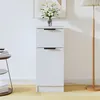 Image de vidaXL Buffet Blanc 30x30x70 cm Bois d'ingénierie811115