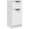 Image de vidaXL Buffet Blanc 30x30x70 cm Bois d'ingÃ©nierie