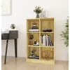 Image de vidaXL Buffet Gris bÃ©ton 30x30x70 cm Bois d'ingÃ©nierie