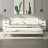 Image de vidaXL Tables de chevet 2 pcs Blanc 40x36x65 cm811269