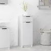 Image de vidaXL Armoire de salle de bain blanc 32x34x90 cm bois d'ingénierie811286
