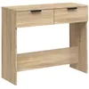 Image de vidaXL Vidaxl Table Console Chêne Sonoma 90x36x75 Cm Bois D'ingénierie