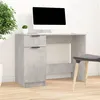 Image de vidaXL Bureau Gris béton 100x50x75 cm Bois d'ingénierie811497