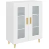 Image de vidaXL Buffet Blanc 69,5x34x90 cm Bois d'ingÃ©nierie