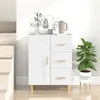 Image de vidaXL Buffet Blanc 69,5x34x90 cm Bois d'ingénierie812222