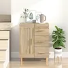 Image de vidaXL Buffet Chêne sonoma 69,5x34x90 cm Bois d'ingénierie812225