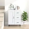 Image de vidaXL Buffet Blanc 69,5x34x90 cm Bois d'ingénierie812231