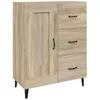 Image de vidaXL Vidaxl Buffet Chêne Sonoma 69,5x34x90 Cm Bois D'ingénierie