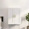 Image de vidaXL Armoire murale blanc 69,5x32,5x90 cm bois d'ingénierie812294
