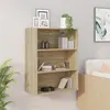 Image de vidaXL Armoire murale suspendue Chêne sonoma 69,5x32,5x90 cm
