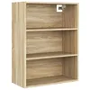 Image de Vidaxl Armoire Murale Suspendue ChÃªne Sonoma 69,5x32,5x90 Cm