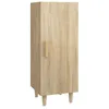 Image de Vidaxl Buffet ChÃªne Sonoma 34,5x34x90 Cm Bois D'ingÃ©nierie
