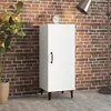 Image de vidaXL Buffet Blanc 34,5x34x90 cm Bois d'ingénierie812330