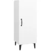 Image de vidaXL Buffet Blanc 34,5x34x90 cm Bois d'ingÃ©nierie