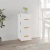 Image de vidaXL Buffet blanc 34,5x34x90 cm bois d'ingénierie