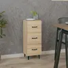 Image de vidaXL Buffet Chêne sonoma 34,5x34x90 cm Bois d'ingénierie812351