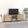 Image de vidaXL Meuble TV chêne sonoma 150x30x50 cm bois d'ingénierie812630