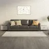 Image de vidaXL Tables basses avec pieds en métal 2 pcs Gris béton 50x50x40 cm812735