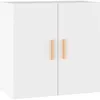 Image de vidaXL Vidaxl Armoire Murale Blanc 60x30x60 Cm Bois D'ingénierie