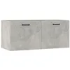 Image de vidaXL Armoire murale Gris bÃ©ton 80x35x36,5 cm Bois d'ingÃ©nierie