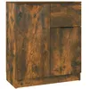 Image de vidaXL Vidaxl Buffet Chêne Fumé 60x30x70 Cm Bois D'ingénierie