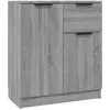 Image de vidaXL Vidaxl Buffet Sonoma Gris 60x30x70 Cm Bois D'ingénierie