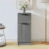 Image de vidaXL Buffet Sonoma gris 30x30x70 cm Bois d'ingénierie817002