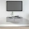 Image de vidaXL Armoire murale Sonoma gris 68x30x20 cm Bois d'ingénierie