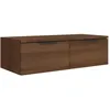 Image de vidaXL Vidaxl Armoire Murale Chêne Marron 68x30x20 Cm Bois D'ingénierie