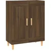 Image de vidaXL Vidaxl Buffet Chêne Marron 69,5x34x90 Cm Bois D'ingénierie