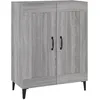Image de vidaXL Vidaxl Buffet Sonoma Gris 69,5x34x90 Cm Bois D'ingénierie