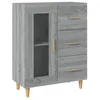 Image de vidaXL Buffet Sonoma gris 69,5x34x90 cm Bois d'ingÃ©nierie