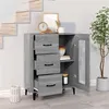 Image de vidaXL Buffet Sonoma gris 695x34x90 cm Bois d'ingénierie