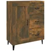 Image de vidaXL Vidaxl Buffet Chêne Fumé 69,5x34x90 Cm Bois D'ingénierie