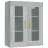 Image de vidaXL Armoire murale suspendue Sonoma gris 69,5x34x90 cm