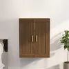 Image de vidaXL Armoire murale chêne marron 69,5x32,5x90 cm bois ingénierie817395