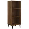 Image de vidaXL Buffet ChÃªne marron 34,5x32,5x90 cm Bois d'ingÃ©nierie