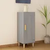 Image de vidaXL Buffet Sonoma gris 34,5x34x90 cm Bois d'ingénierie817433