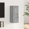 Image de vidaXL Armoire murale Sonoma gris 35x34x90 cm Bois d'ingénierie817451