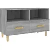 Image de vidaXL Meuble TV Sonoma gris 80x36x50 cm Bois d'ingénierie817490