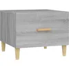 Image de vidaXL vidaXL Table basse Sonoma gris 50x50x40 cm Bois d'ingénierie