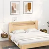 Image de vidaXL Tables de chevet murales 2 pcs chêne fumé 35x35x20 cm817574