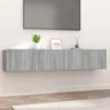 Image de vidaXL Meubles TV 2 pcs sonoma gris 80x30x30 cm bois d'ingénierie