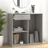 Image de vidaXL Armoire cosmétique Sonoma gris 80x40x75 cm Bois d'ingénierie820503