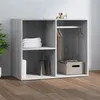 Image de vidaXL Armoire de dressing Sonoma gris 80x40x65 cm Bois d'ingénierie820506