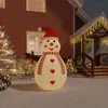 Image de vidaXL Bonhomme de neige gonflable avec LED 250 cm345372