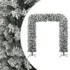 Image de vidaXL Arche de sapin de Noël à flocons de neige 240 cm345091