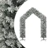 Image de vidaXL Arche de sapin de Noël à flocons de neige 270 cm345094